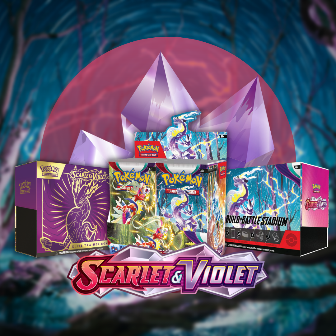 Collection of Pokemon Scarlet & Violet in a gallery layout