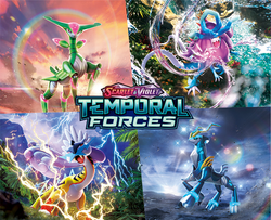 Collection of Pokemon Temporal Forces in a gallery layout