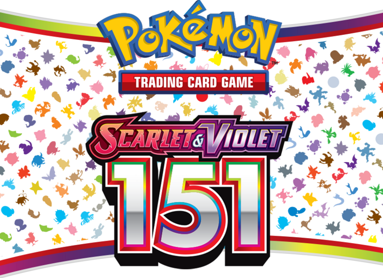 Collection of Pokemon Scarlet & Violet 151 in a gallery layout