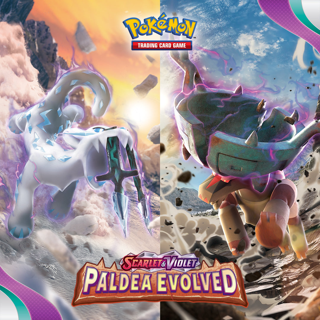 Collection of Pokemon Paldea Evolved in a gallery layout