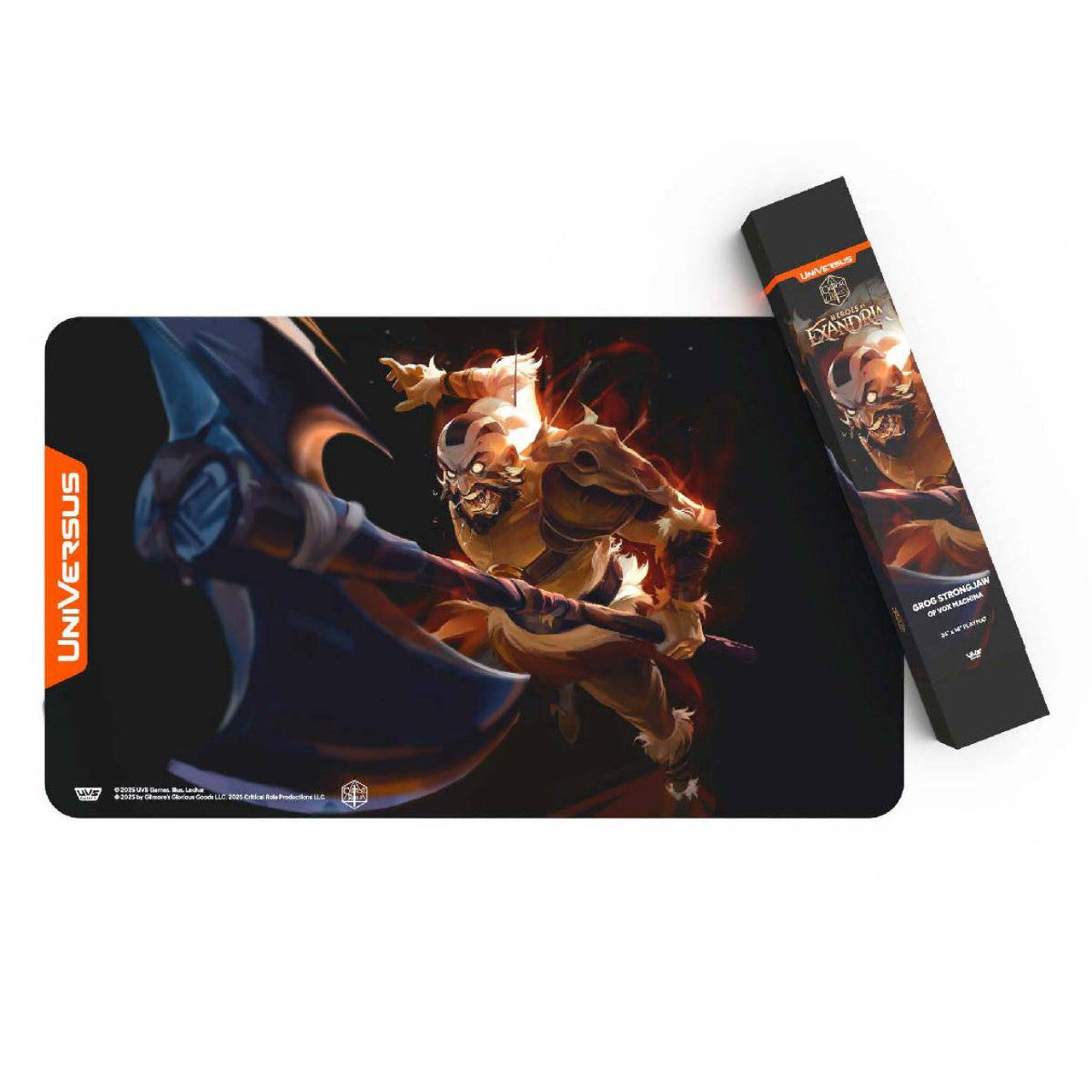 UniVersus: Critical Role: Heroes of Exandria - Playmat - Grog Strongjaw (PREORDER)