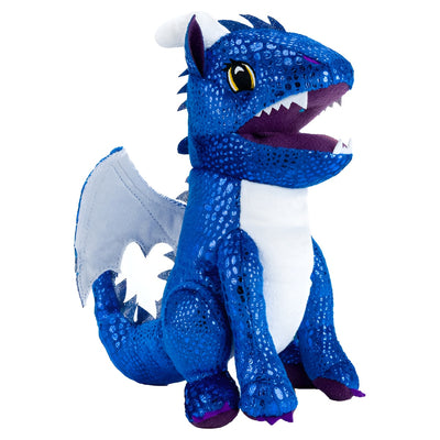 Dice Bag: Dragon Plush Blue