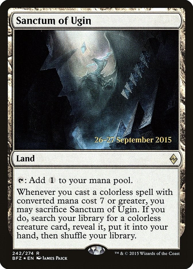 Image for Sanctum of Ugin (242) [Prerelease Cards]