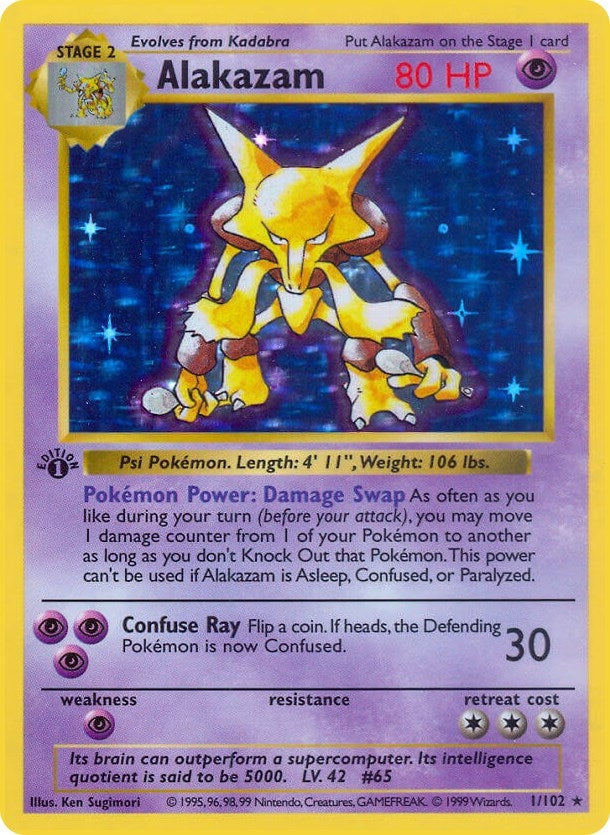 Image for Alakazam (1) (BSS)
