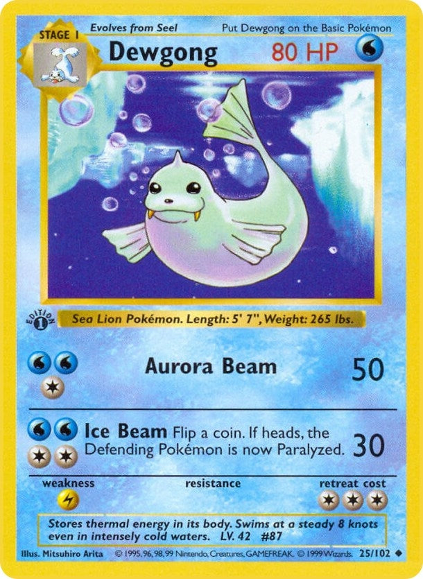 Image for Dewgong (25) (BSS)
