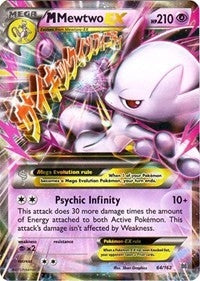Image for M Mewtwo EX (64) (64) (BKT)