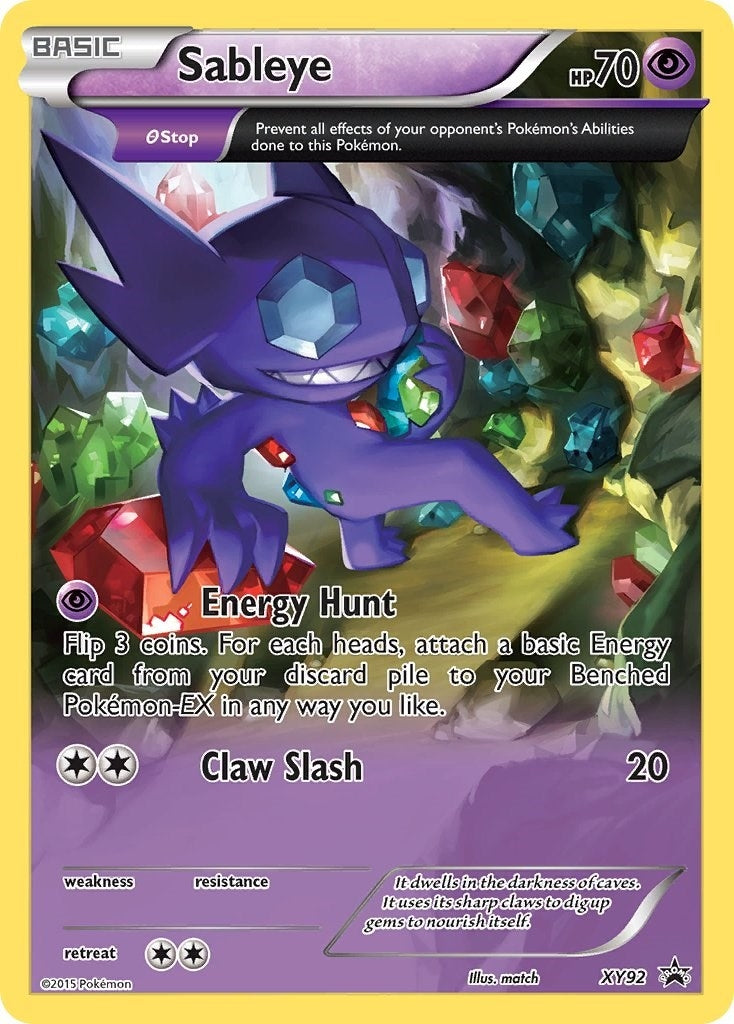 Image for Sableye - XY92 (92) (PR)