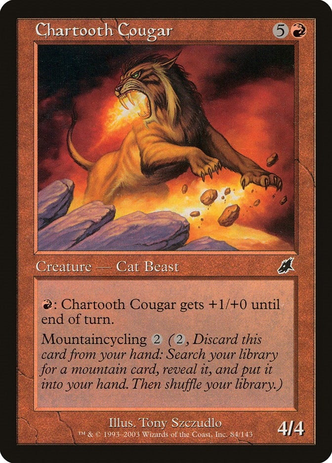 Image for Chartooth Cougar (84) (SCG)