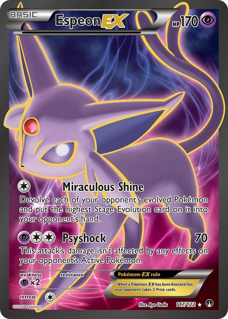 Image for Espeon EX (Full Art) (117) (BKP)