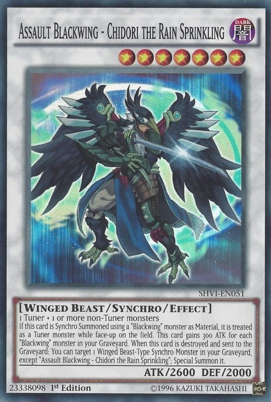 Image for Assault Blackwing - Chidori the Rain Sprinkling (51) (SHVI)