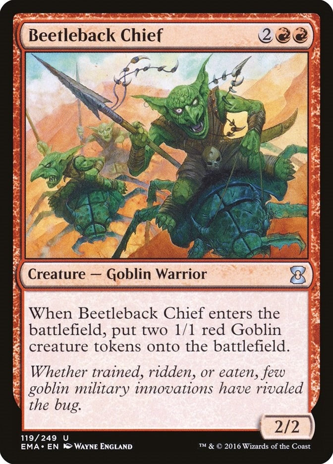 Image for Beetleback Chief (119) (EMA)