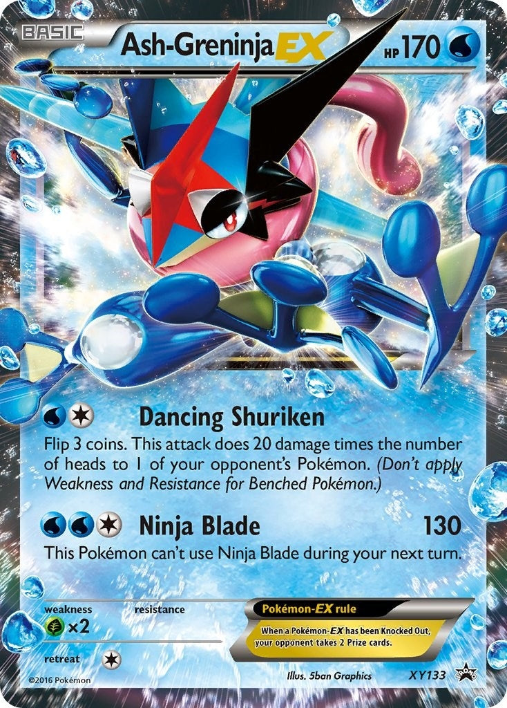 Image for Ash-Greninja EX - XY133 (133) (PR)