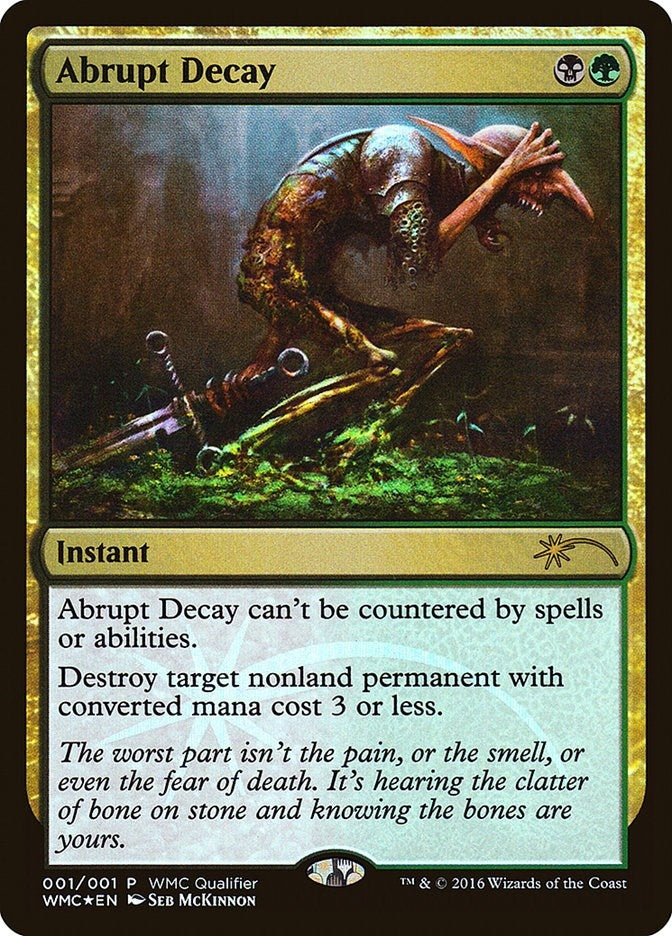 Image for Abrupt Decay (1) (WMCQ)