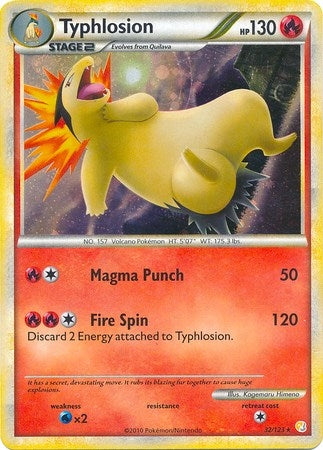 Image for Typhlosion - 32/123 (Cosmos Holo) (32) (PR)