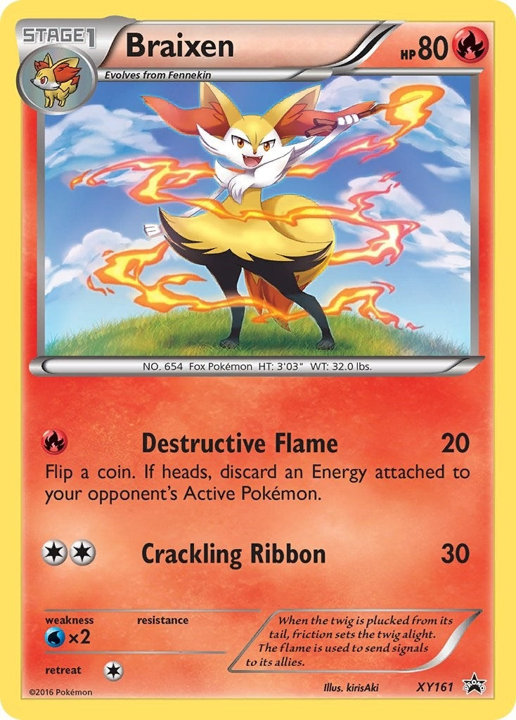 Image for Braixen - XY161 (161) (PR)