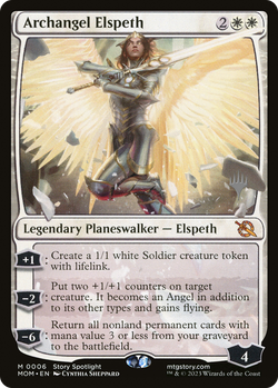 Collection of Archangel Elspeth (Promo Pack) [March of the Machine Promos] in a gallery layout