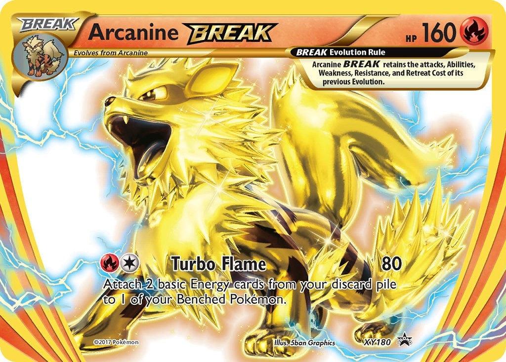 Image for Arcanine BREAK - XY180 (180) (PR)