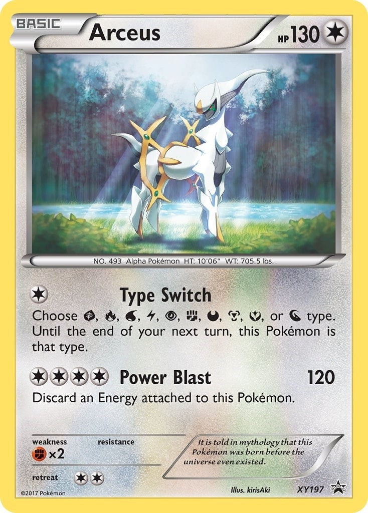 Image for Arceus - XY197 (197) (PR)
