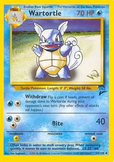 Image for Wartortle [W Stamped] (63) (PR)