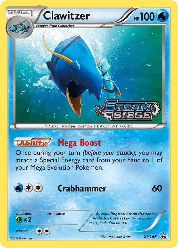 Image for Clawitzer (XY Steam Siege Prerelease) (146) (PR)