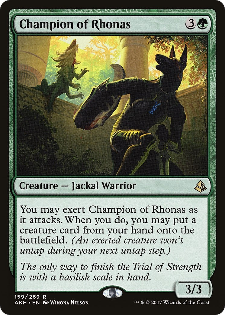 Image for Champion of Rhonas (159) (AKH)