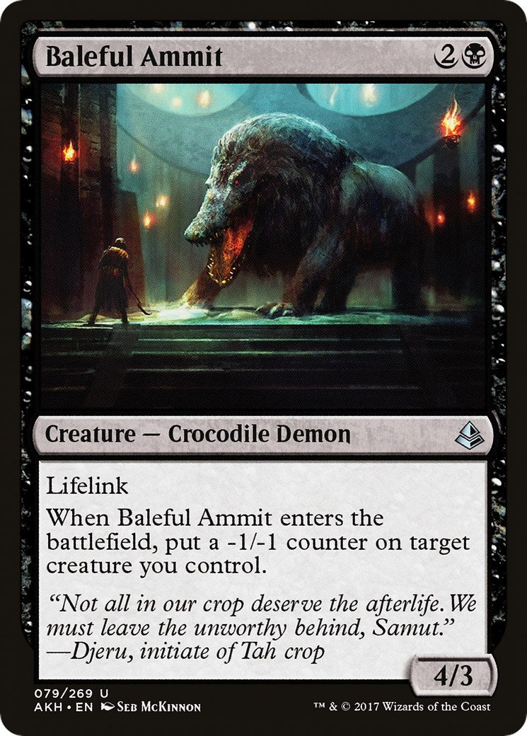 Image for Baleful Ammit (79) (AKH)