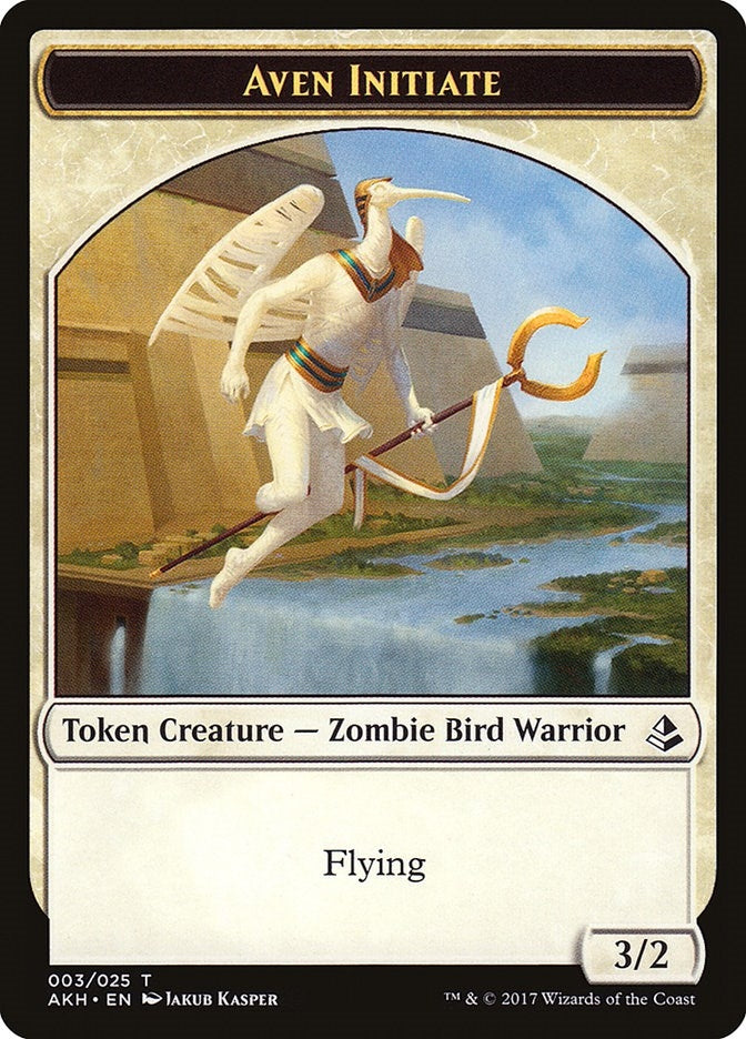 Image for Aven Initiate Token (3) (AKH)
