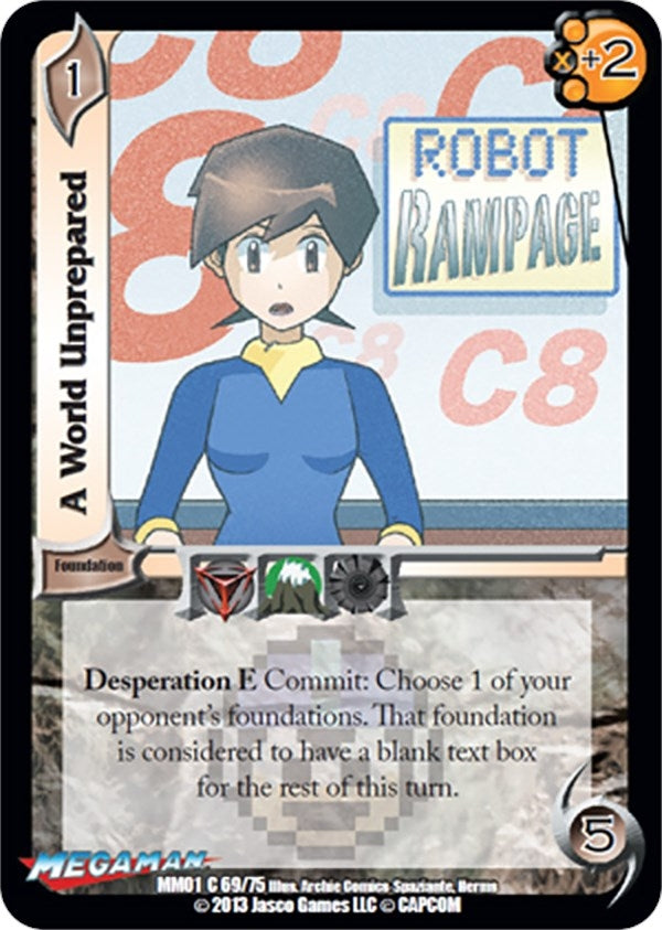 Image for A World Unprepared (69) (MM01)