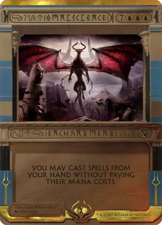 Image for Omniscience (34) [Masterpiece Series: Amonkhet Invocations]