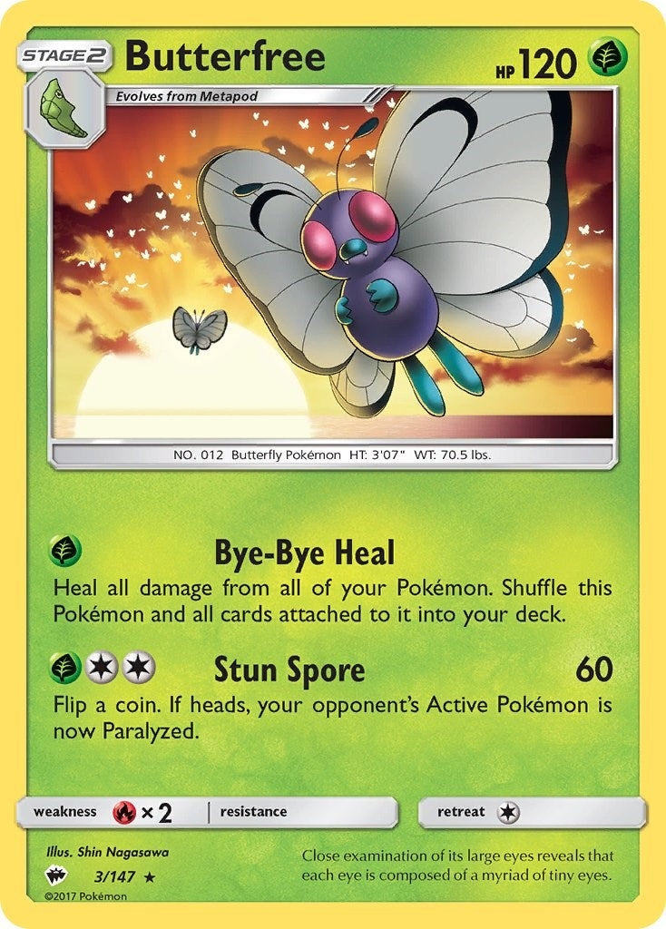 Image for Butterfree (3) (SM03)