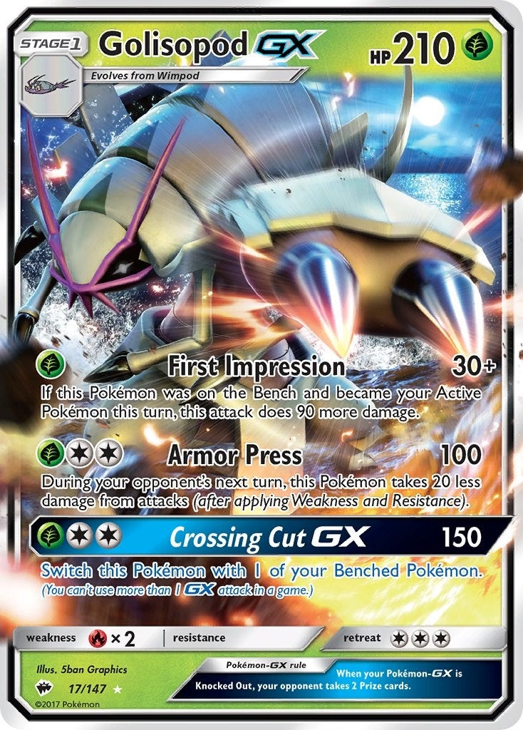 Image for Golisopod GX (17) (SM03)