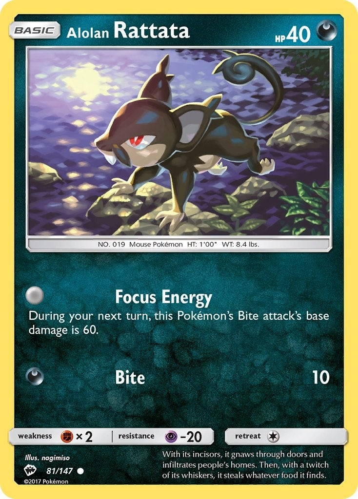 Image for Alolan Rattata (81) (SM03)