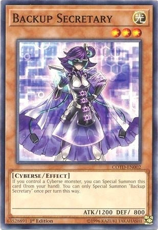 Image for Backup Secretary (2) (COTD)