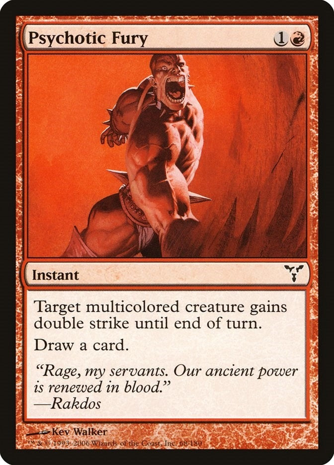 Image for Psychotic Fury (68) [Dissension]
