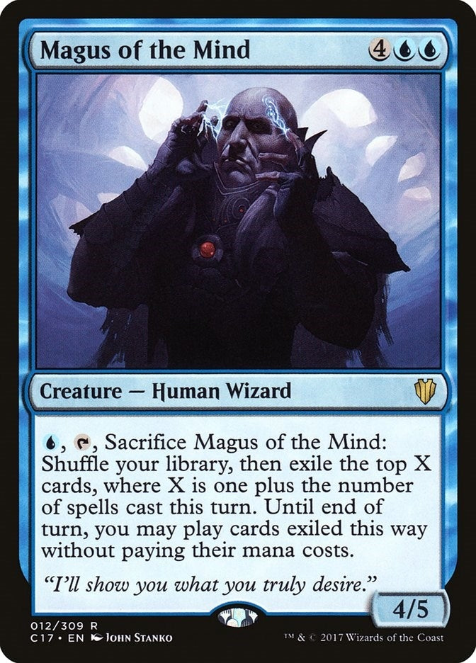 Image for Magus of the Mind (12) [Commander 2017]