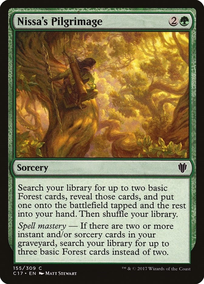 Image for Nissa's Pilgrimage (155) [Commander 2017]