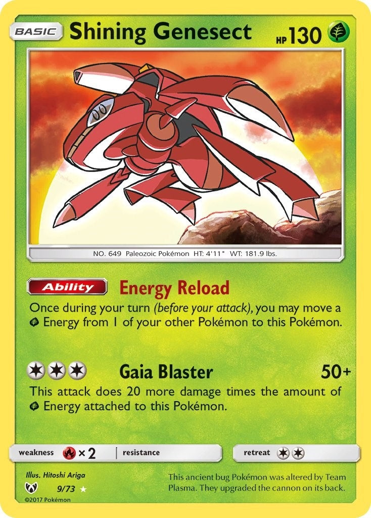 Image for Shining Genesect (9) (SHL)