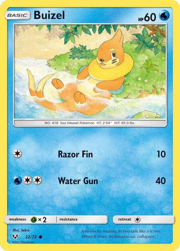 Image for Buizel (22) (SHL)