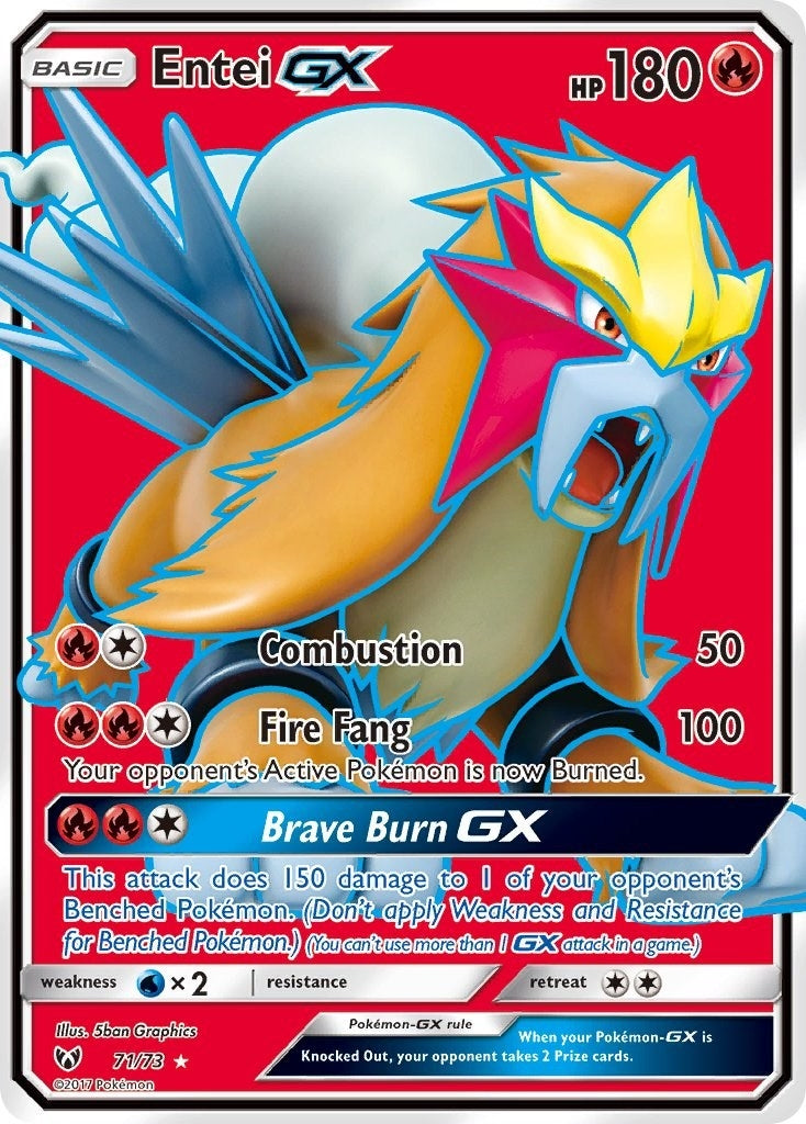 Image for Entei GX (Full Art) (71) (SHL)