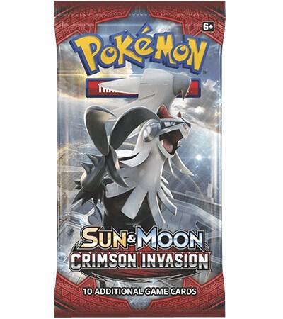 Pokemon TCG: Sun & Moon - Crimson Invasion - Booster Pack