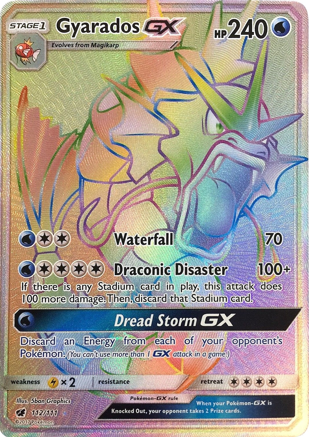 Image for Gyarados GX (Secret) (112) (SM04)