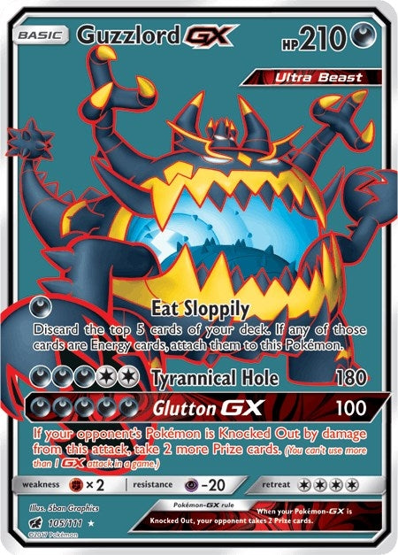 Image for Guzzlord GX (Full Art) (105) (SM04)