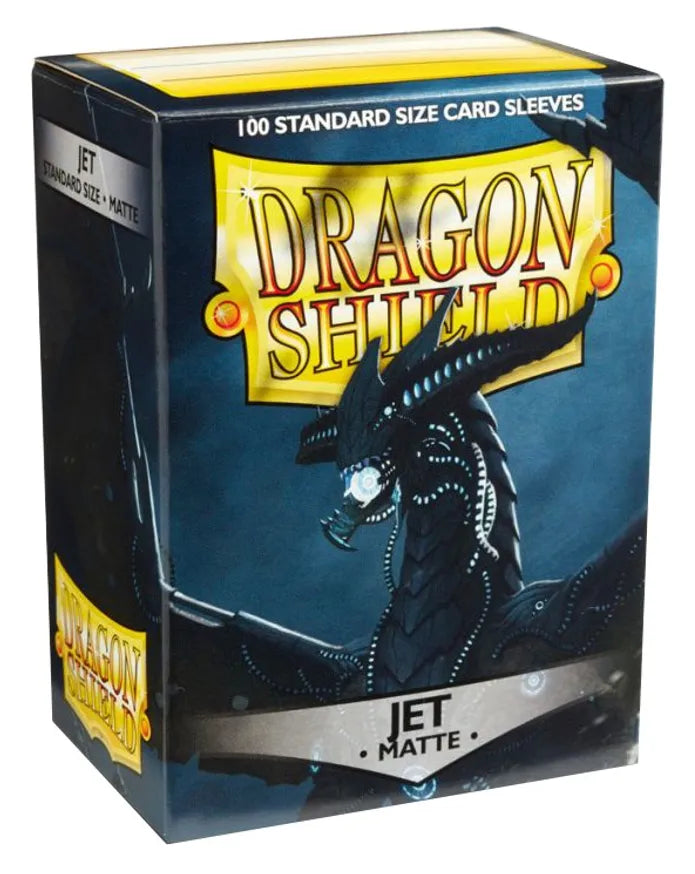 Dragon Shield: Matte Sleeves - Jet (100ct)