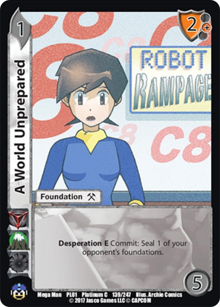 Image for A World Unprepared (139) (CPS)