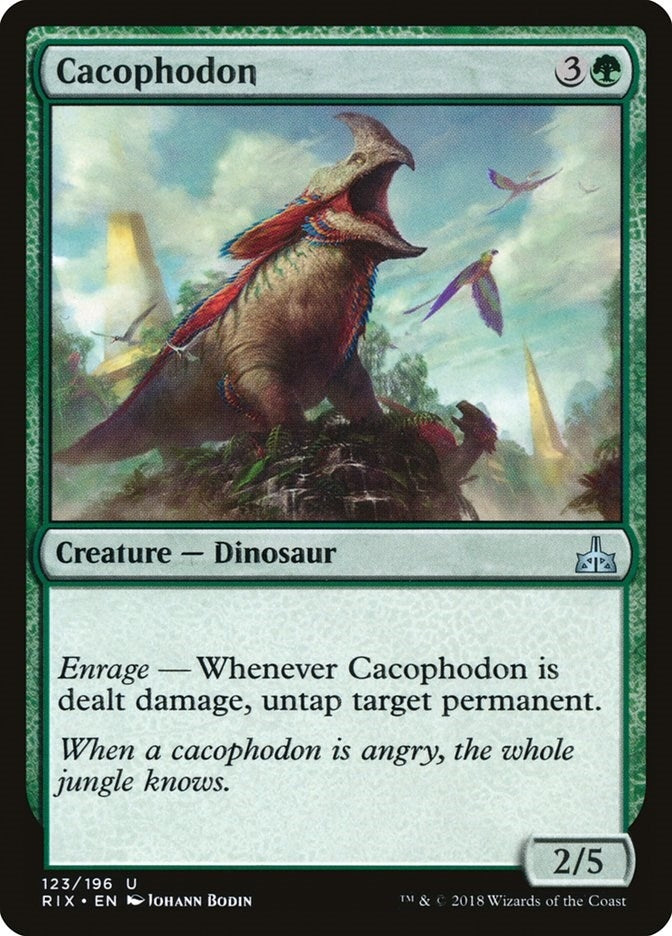 Image for Cacophodon (123) (RIX)