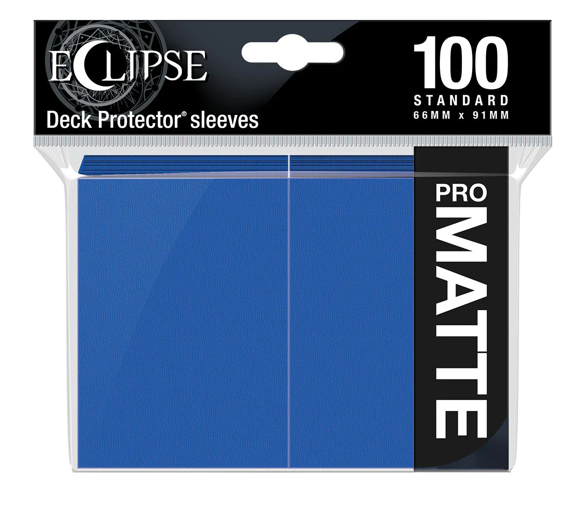 Ultra Pro Sleeves: Pacific Blue - Eclipse PRO-Matte (100ct)