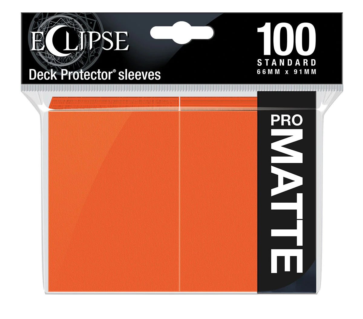 Ultra Pro Sleeves: Pumpkin Orange - Eclipse PRO-Matte (100ct)