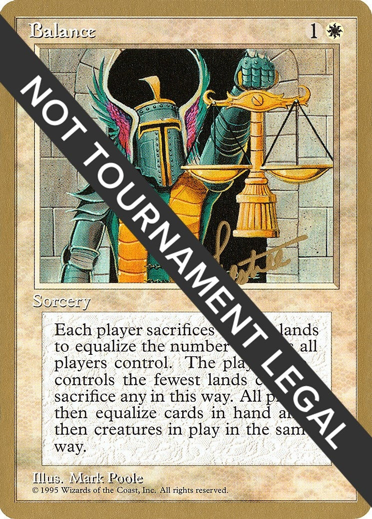 Image for Balance - 1996 Bertrand Lestree (4ED) (WCD)