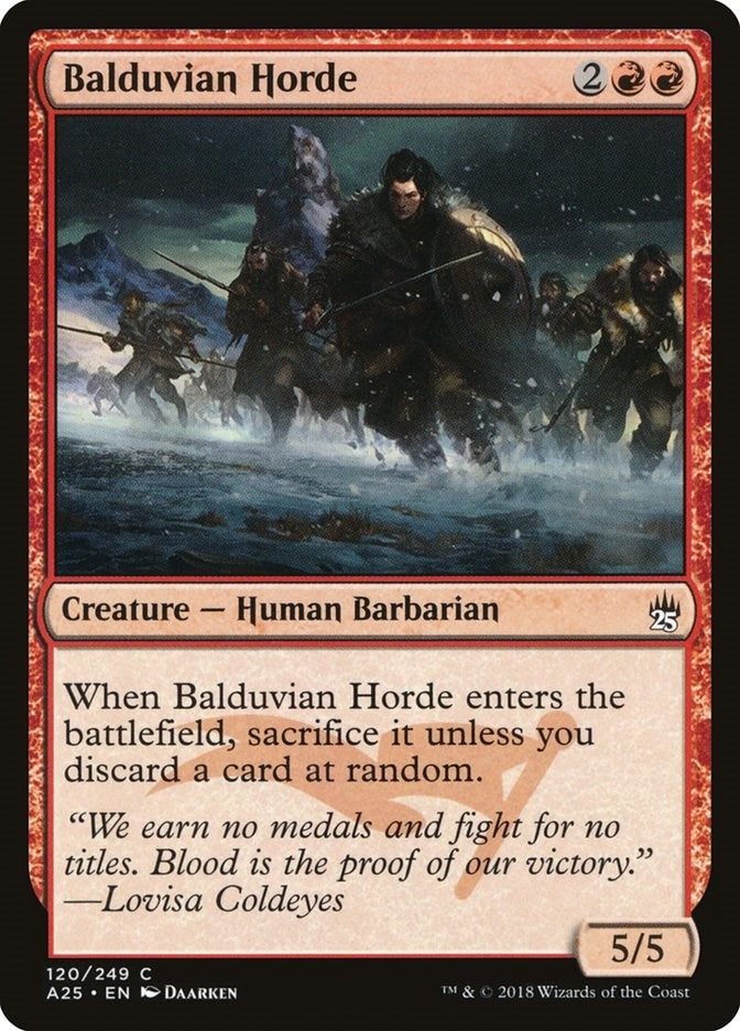 Image for Balduvian Horde (120) (A25)