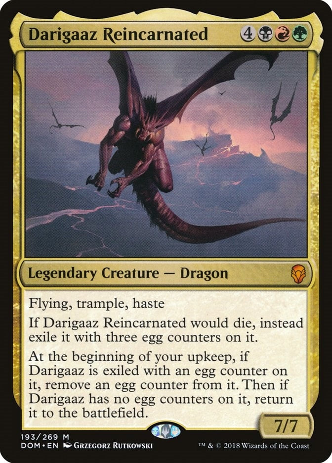 Image for Darigaaz Reincarnated (193) (DOM)